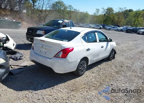 2017 Nissan Versa 1.6 S+ из США, поврежденный, VIN 3N1CN7AP7HL841043